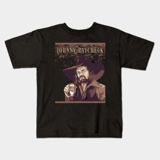 Johnny Paycheck // Vintage Kids T-Shirt